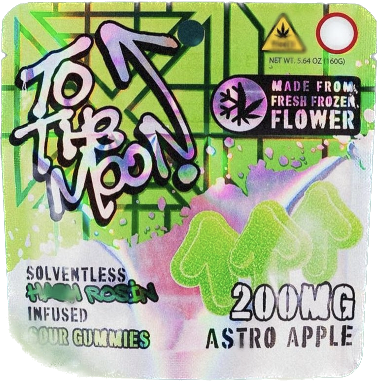 Wholesale: To the Moon Sour Gummies 1LB